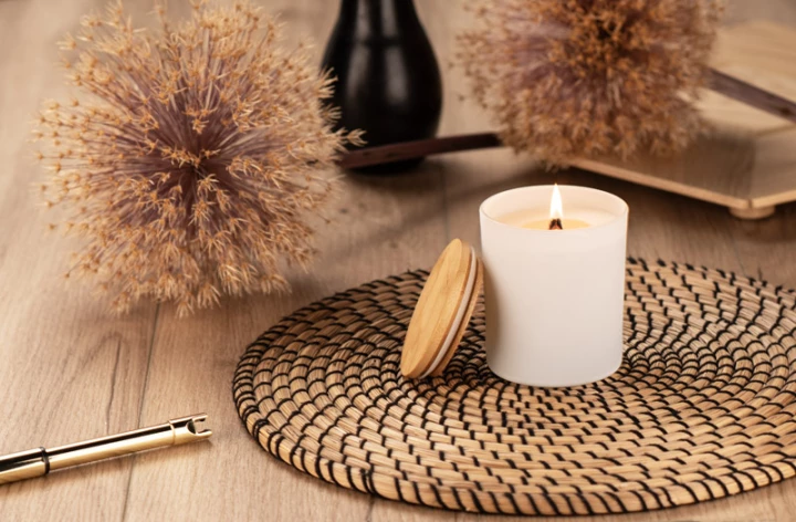 Świeca sojowa 220g - Library - VERA YOUNG 