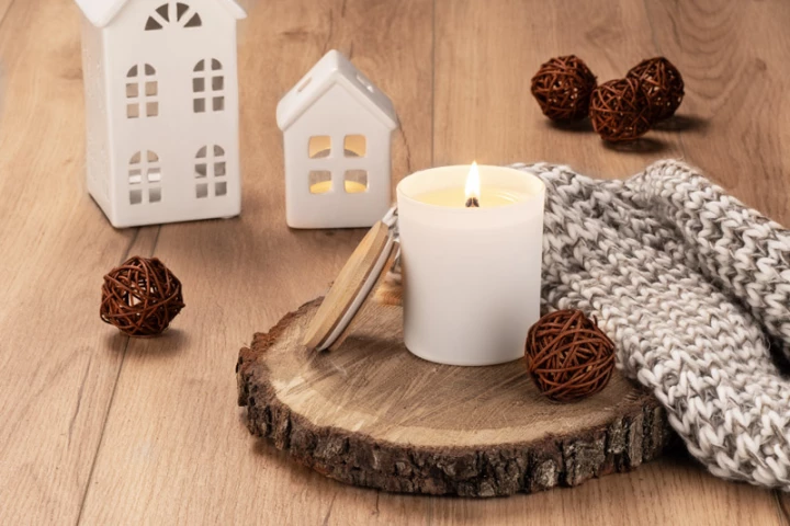 Świeca sojowa 220g - Library - VERA YOUNG 