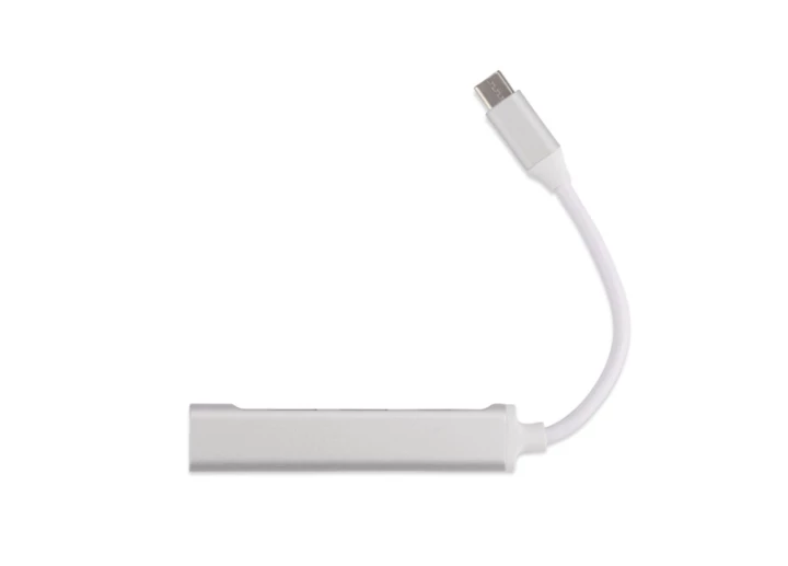 Rozdzielacz HUB USB z kablem typ C - ROSKO 