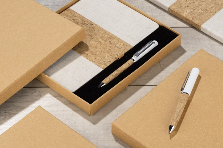 Zestaw - notes z długopisem CALMO 