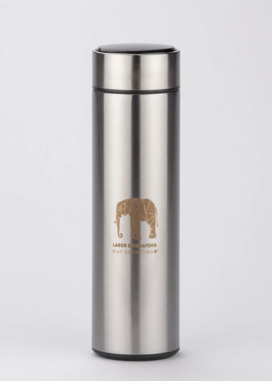 Butelka termiczna z termometrem LEDIKT 440 ml 