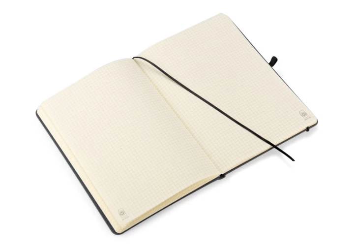 Notes z recyklingowanego PU, GLITZO A5 