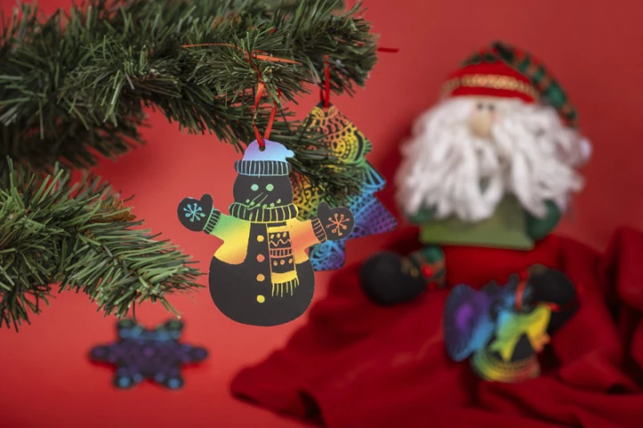 Zestaw zawieszek do zdrapywania DEKOR 