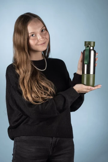 Butelka termiczna ze smyczką RON 500 ml 