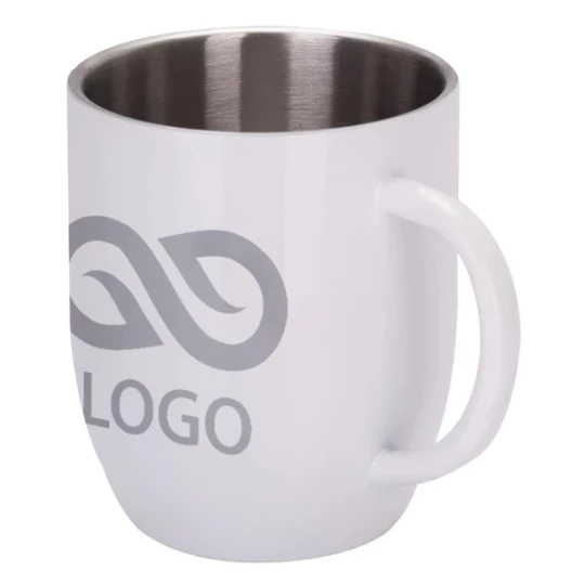 Kubek Stalowy Falun - Biały