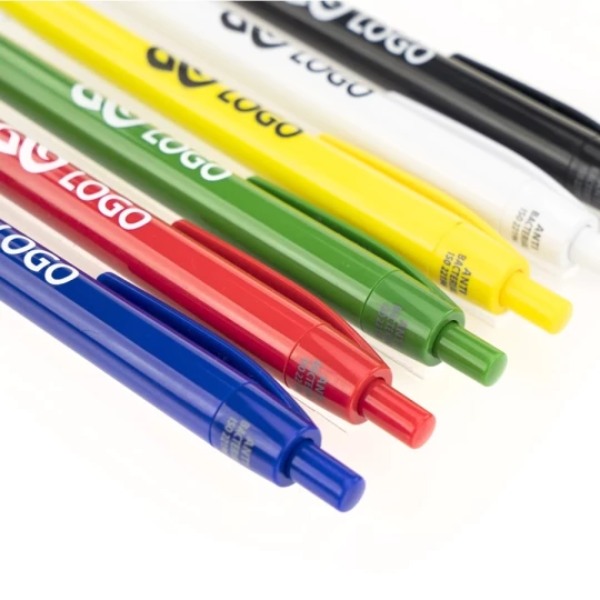 Długopis antybakteryjny Alfa - Biały