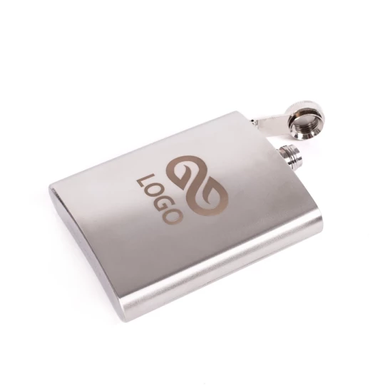 Piersiówka 200ml - Srebrny