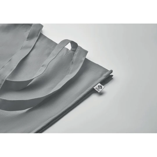 Torba z bawełny organicznej  BENTE COLOUR - Szary