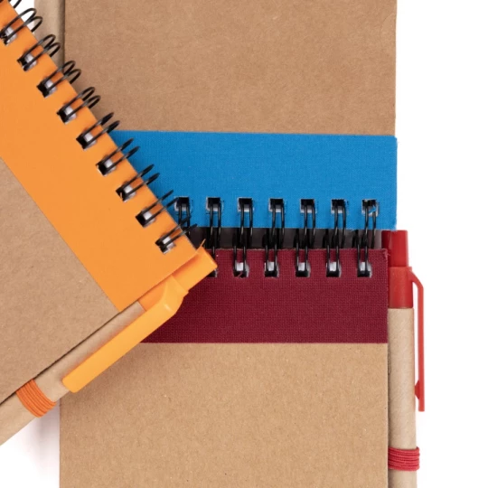 Notes Eco2 z długopisem - Zielony