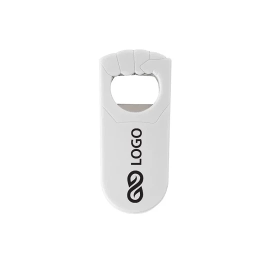 Otwieracz plastikowy Hand - Biały