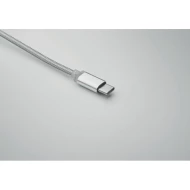 Kabel ładujący 4 w 1 typu C - BLUE - Srebrny