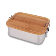 Stalowy lunch box 800 ml Somerton - Srebrny