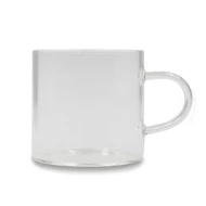 Zestaw szklanych filiżanek Liberika - Transparentny