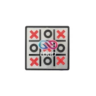 Magnetyczna gra kółko i krzyżyk - Czarny