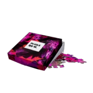 Puzzle w pudełku kartonowym