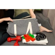 Asha Torba sportowa, podróżna  - szary