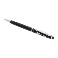 Długopis ze stylusem Lento  - Czarny