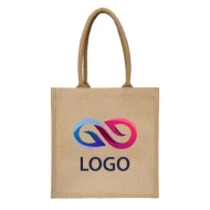 Torba z juco Tidore - Beżowy