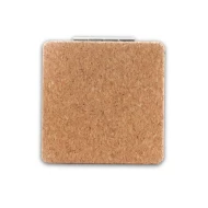 Lusterko ALEXIS w korkowej obudowie - Beżowy