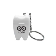 Brelok Toothy z nicią dentystyczną - Biały