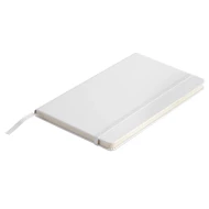 Notatnik w kratkę Asturias - Biały