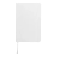 Notatnik w kratkę Asturias - Biały
