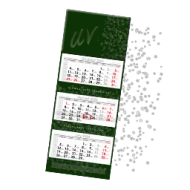 Kalendarze Premium lakier UV