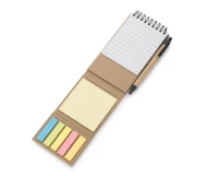 Zestaw karteczek z długopisem ZENTO 