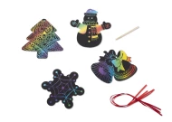 Zestaw zawieszek do zdrapywania DEKOR 