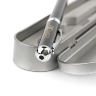 Długopis w etui Laser - Czarny