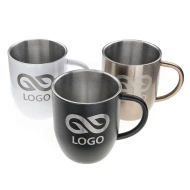 Kubek Stalowy Falun - Czarny