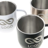 Kubek Stalowy Falun - Biały