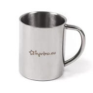 Kubek Stalowy - Srebrny