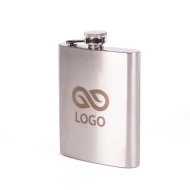 Piersiówka 200ml - Srebrny