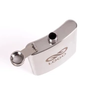 Piersiówka 200ml - Srebrny